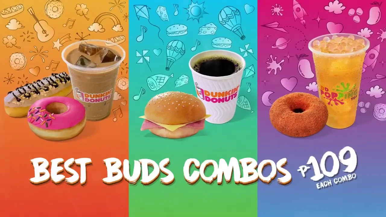 Dunkin' Donuts Best Buds Combos 15s TVC 2019